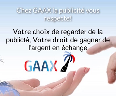 GAXX GAGNER DE L'ARGENT EN REGARDANT DES PUBLICITES